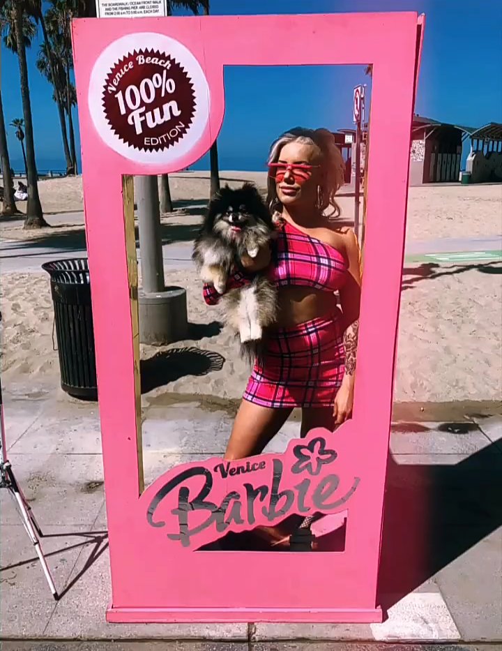 Not your typical Barbie boy.