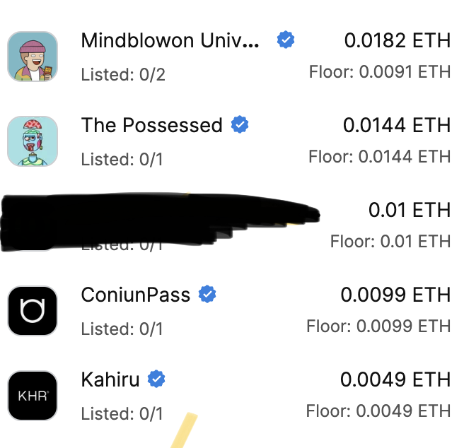 Potterplays1's tweet photo. Thats 1.2 eth you are seeing here which is now merely 0.06.
Have literally 0 hopes and I am a give them all away like i used to de-clutter my shit.

Worst reason why you want these? 

Must follow and RT thou . go.!!!!!!!! https://t.co/PkagvbrjUv