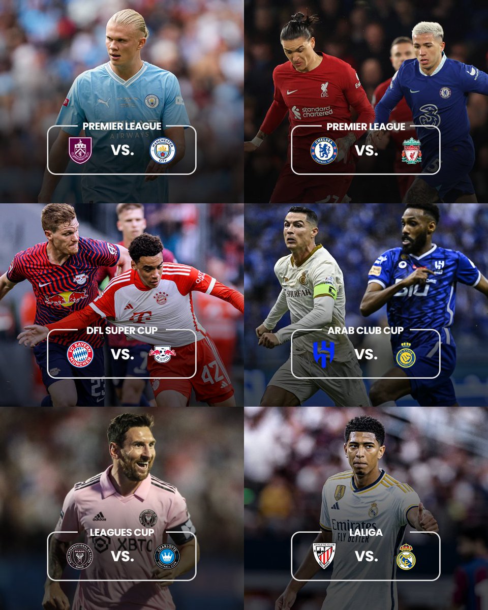 Football truly is 𝗕𝗔𝗖𝗞 this weekend 🤩🍿