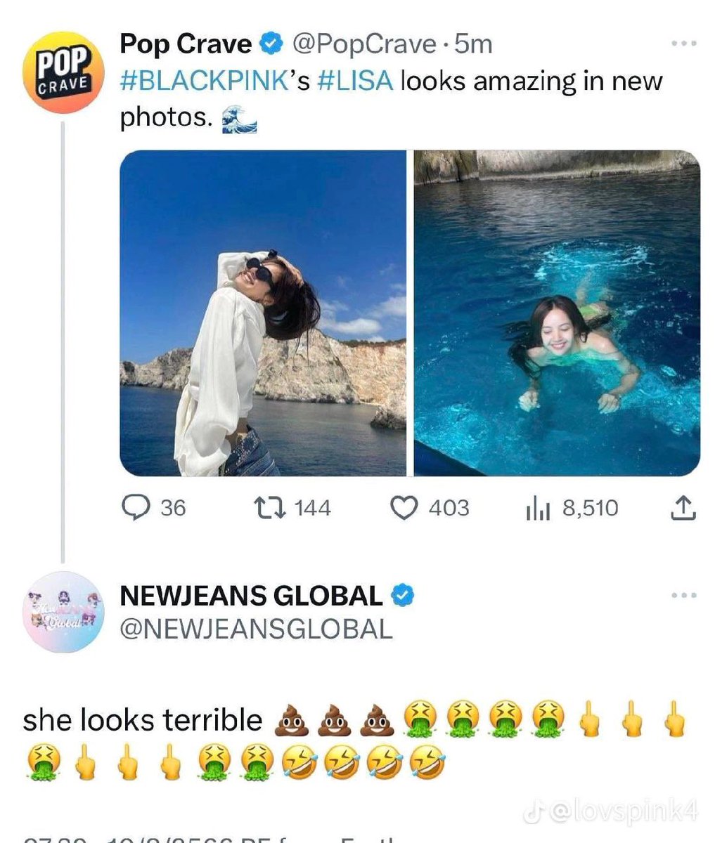 sunflwrrose__'s tweet photo. Son como los típicos infieles que quieren justificar su error y mienten con cosas ridículas que ni su abuela les cree
 #APOLOGIZETOLISA https://t.co/2vfkFy2Kcg