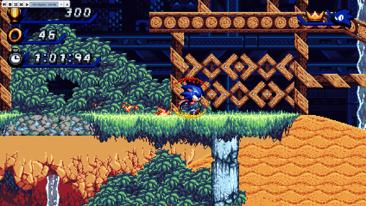 SonicExpeditive's tweet photo. @SonicOP_Remake Currently working on that! 😉 https://t.co/T3om3XmwyW