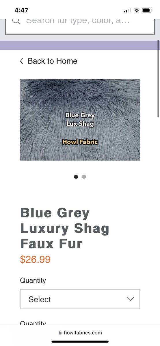 Does anyone have any extra Blue Grey fur from HowlFabrics in stock? I’m needing either/or of the below furs! Preferably both!! A half yard to a yard would be great. Of course, willing to pay retail price + shipping. Really needing it for an upcoming commission! 

Please boost❤️