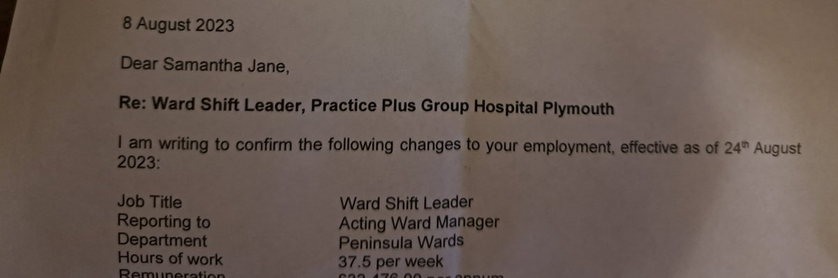 Well it's offical 11 months qualified, I applied and interviewed for a promotion as a ward shift lead ....and I was successful ! Proud of myself, I've worked hard to prove myself. Love my new career, love being a nurse 😍. Time to remove  NQN from my profile !