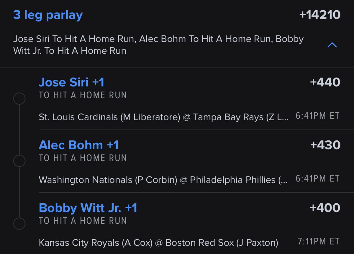💣💣💣

$5 ➡️ $715. Matchups for these 3 are lovely🙏🏼