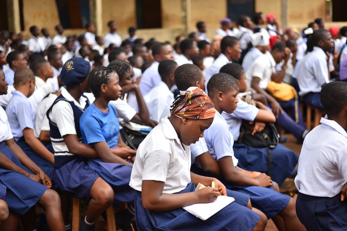 BetaAfriYouths's tweet photo. "Sensitization efforts drive social progress by addressing stigmatized issues and promoting dialogue." - Mo Ibrahim

We were at Urban Model Comprehensive Secondary school last year 2022

#BAYFoundation #youth #sensitization #FON #Africa #Nigeria #Ebonyi #AU https://t.co/xulB2R2E2k