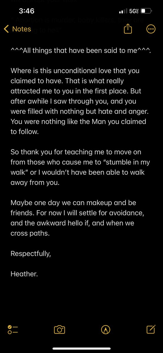 heathurrID's tweet photo. I was in multiple Bible studies a week, went on mission trips, & revivals. I left that all behind 8 years ago, and haven’t looked back. Came across this letter I wrote and posted on social media letting friends, family, and my church know where I stood. #deconstuction https://t.co/u1mIFbzjBV