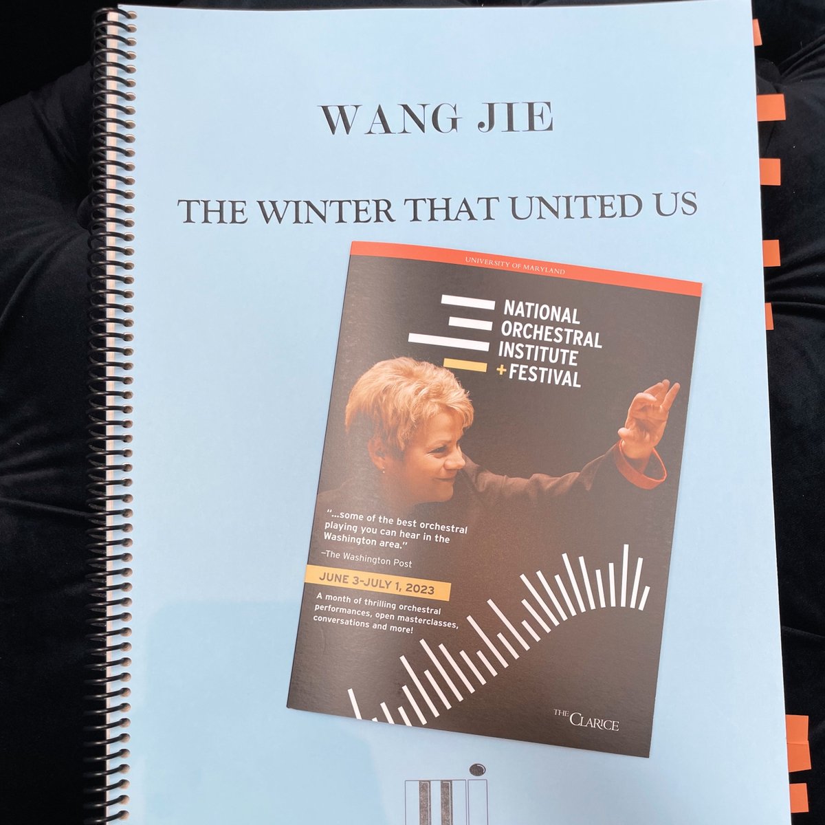 Looking back at National Orchestra Institute the summer. #noi #gratitude #livingcomposer