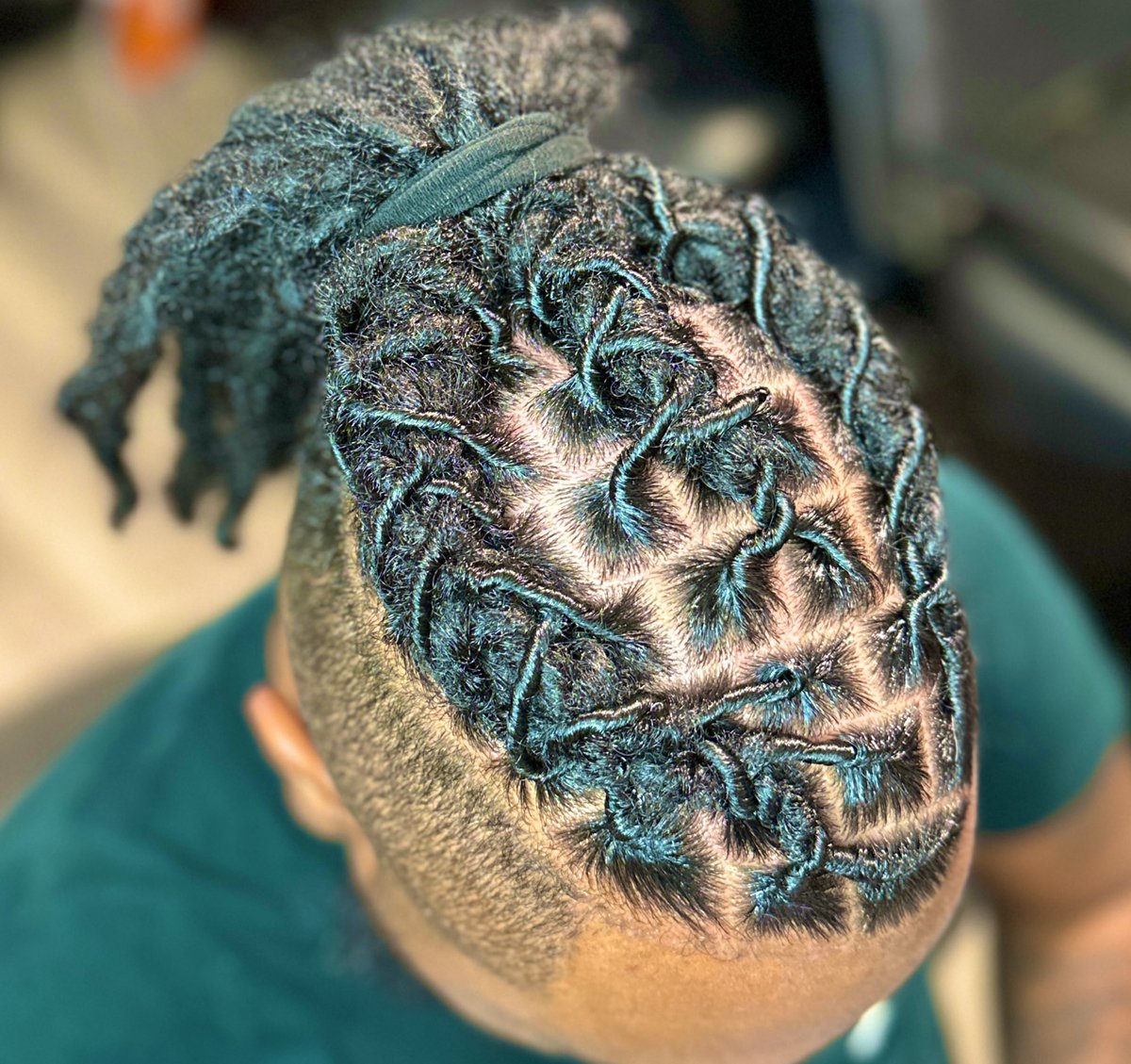 houstonlocfairy's tweet image. Loc Retwist on BoxTop with style 
#locs #houstonlocs #houstonloctician #dreads #dreadlocks