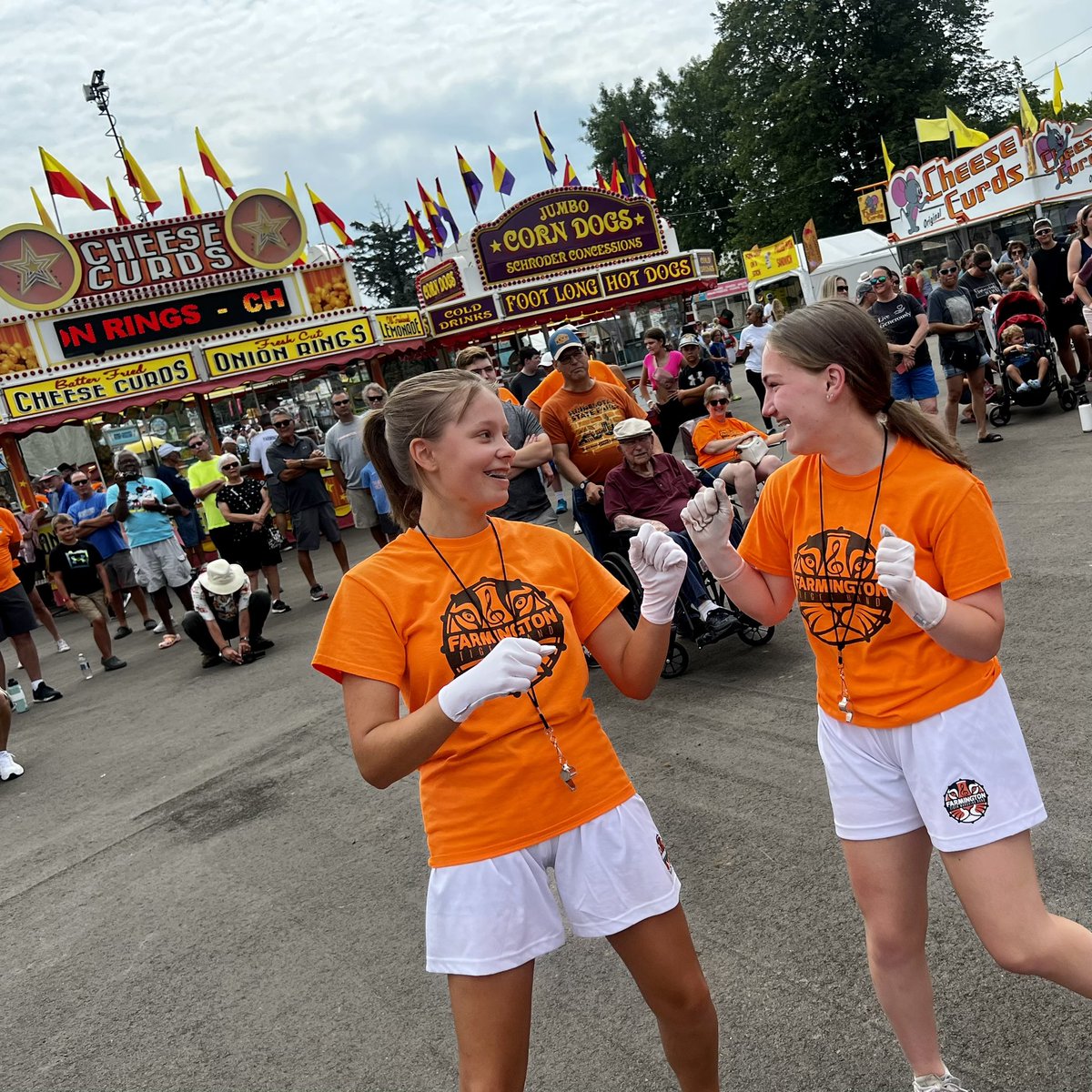 Had a blast performing at the @DakotaCoFairMN today! #TheBandAlwaysWins #WeAre192 . #DakotaCounty #DakotaCountyFair #FarmingtonMN @district192 @tigerfarmington @FTMBdrumline @farmington @ryancmeyer89