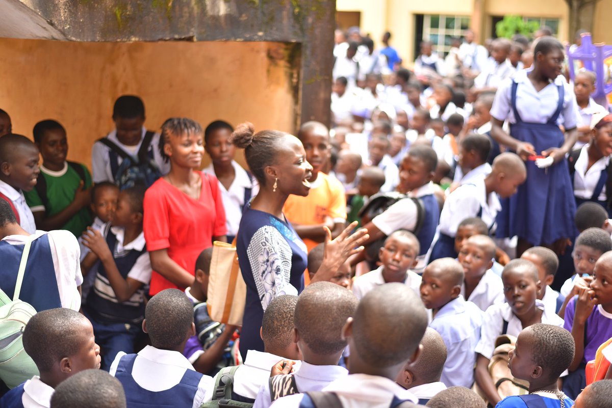 BetaAfriYouths's tweet photo. "Sensitization campaigns can break down barriers and promote understanding among diverse populations." - Graça Machel @G_MachelTrust

We also had a sub sessions at Urban Model Comprehensive Secondary school

#BAYFoundation #Africa #youths #FON #Nigeria #Ebonyi #future #team https://t.co/2MJxzQZVAL