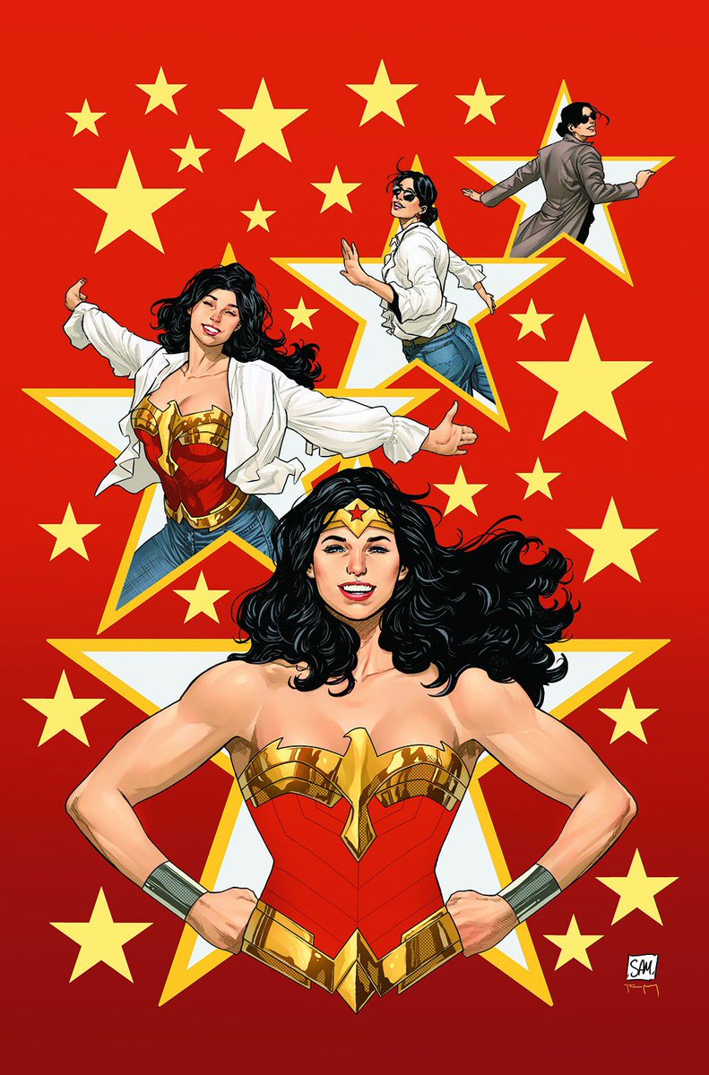 This Monday is Final Order Cut for WONDER WOMAN #1, from @TomKingTK @Sampere_art and it’s something you don’t wanna miss. The story shots about several important topics, layers of significance, and Dani has never been more funny in his layouts, added to his perfect rendering. Go!