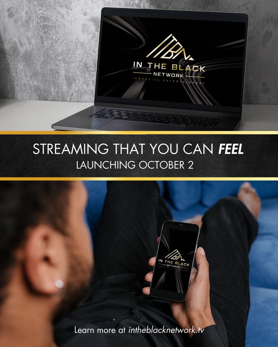 InTheBlkNetwork's tweet image. Mark your calendars for October 2 and get ready to experience the magic on In the Black Network. 💫 #ITBN #StreamingMagic #GivingYouThatFeeling #InTheBlackNetwork