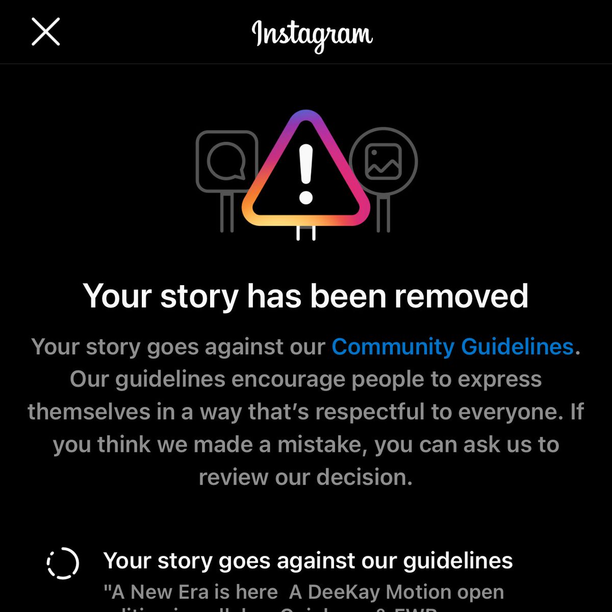 CozomoMedici's tweet image. Happening Now: DeeKay Motion's New Era art is being BANNED on instagram!

I'm not sure if this is Meta themselves, Elizabeth Warren's anti-crypto army, or pressure from the Biden White House

Whoever is responsible, I have a message for you:

We will not be stopped!