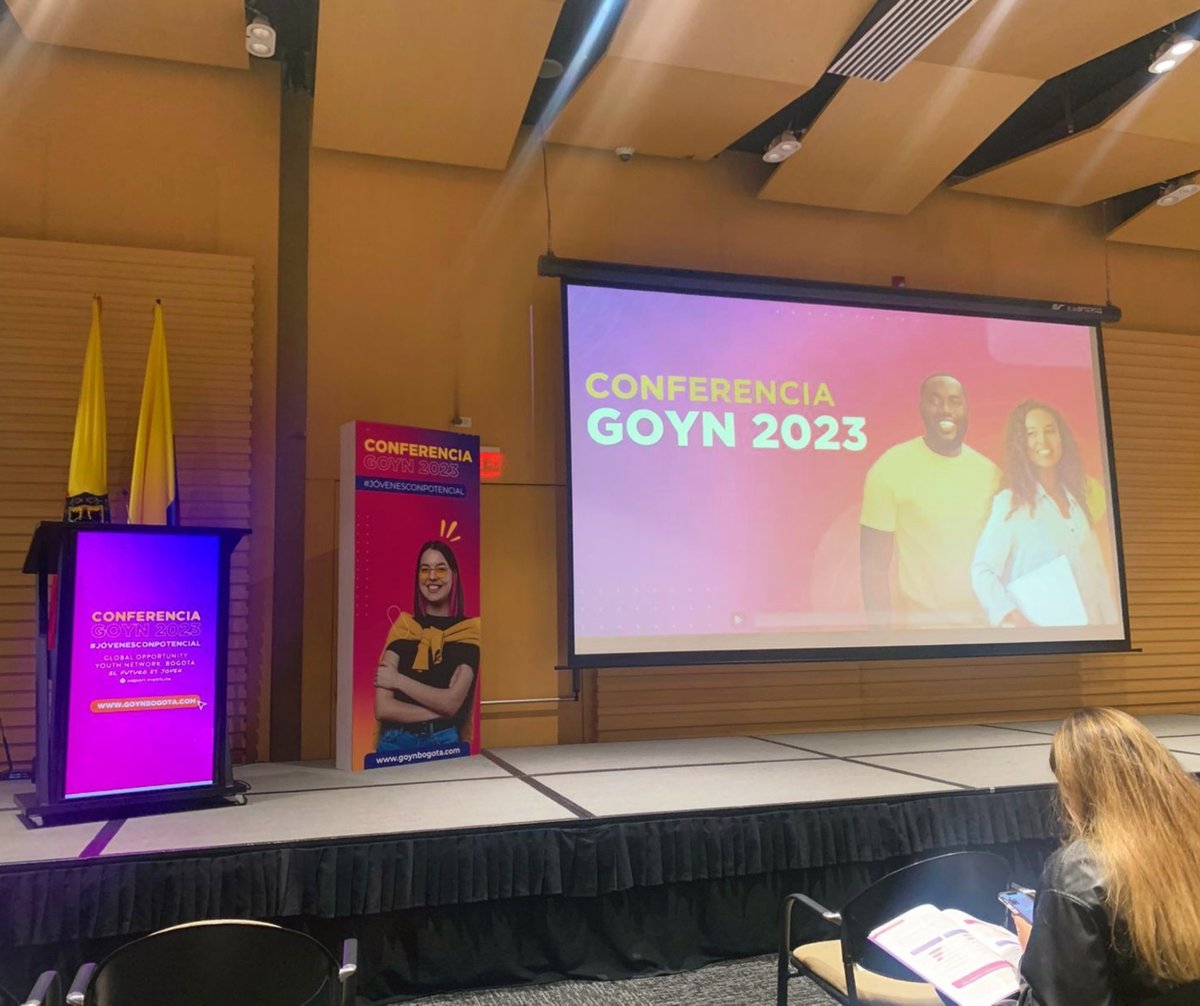 tocaunavida's tweet photo. 🎉 ¡Día emocionante en la Conferencia GOYN 2023!

Estamos encantados de formar parte de este evento inspirador, compartiendo los increíbles logros de nuestro programa Jóvenes creaTIvos.

#GOYN2023 #JóvenescreaTIvos #InnovaciónCreativa #jóvenesconpotencial #tocaunavida https://t.co/maXr35nhTN
