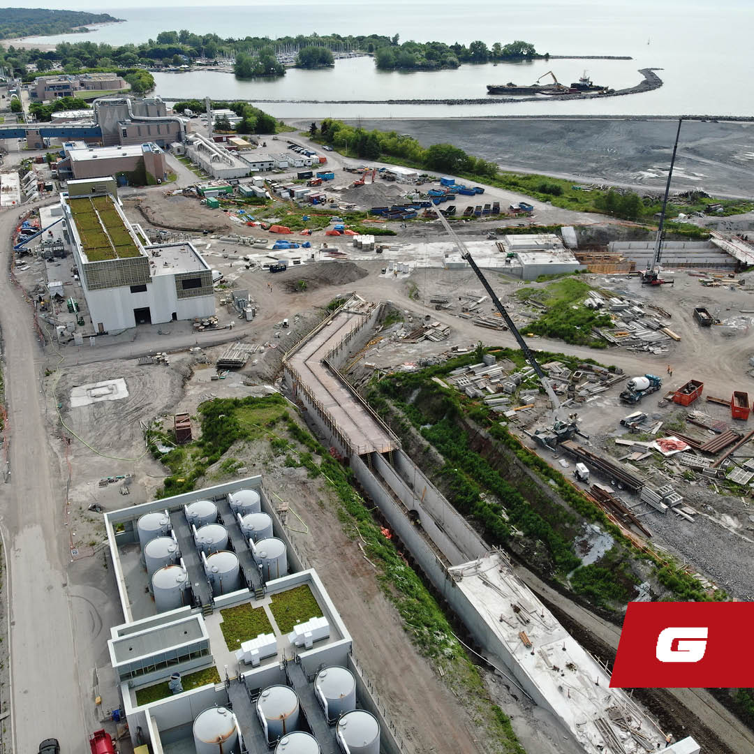 GrahamBuilds's tweet photo. Work is progressing at the Ashbridges Bay Wastewater Treatment Plant in #Toronto. Last month we completed the final wall pour on site, and we have the last of suspended slabs to pour 771m3 finishing up in a few weeks! #GrahamBuilds #BuildingTogether #wastewatertreatment https://t.co/MRtEL9cLq9