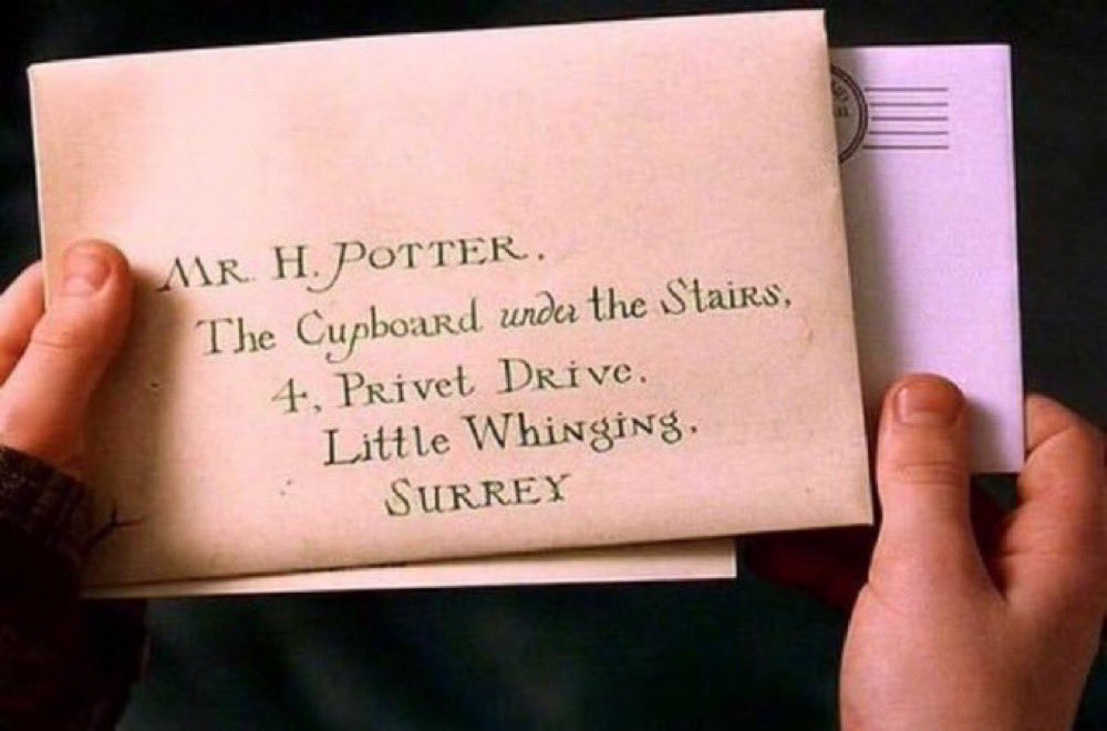 HPotterUniverse's tweet photo. RT if you're still waiting for your Hogwarts letter... https://t.co/AcBUdOAVT7