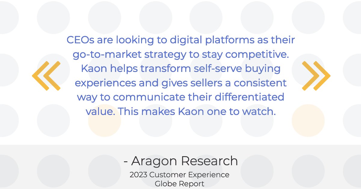 🌟 Elevating B2B Interactions! 🌟

Read the announcement: kaon.com/press/kaons-cu…

#gotomarket #digitalplatform #customerexperience #customerengagement #b2bsales
