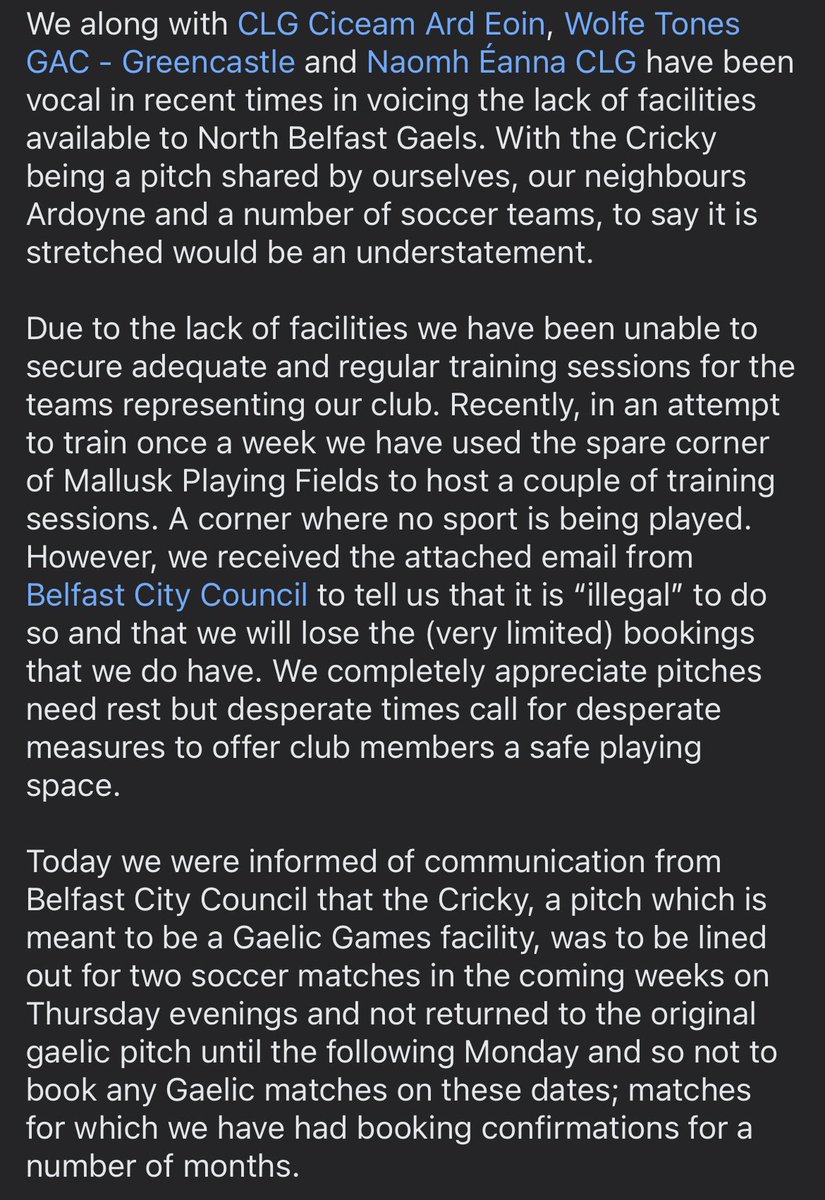 Na Piarsaigh CLG tweet media