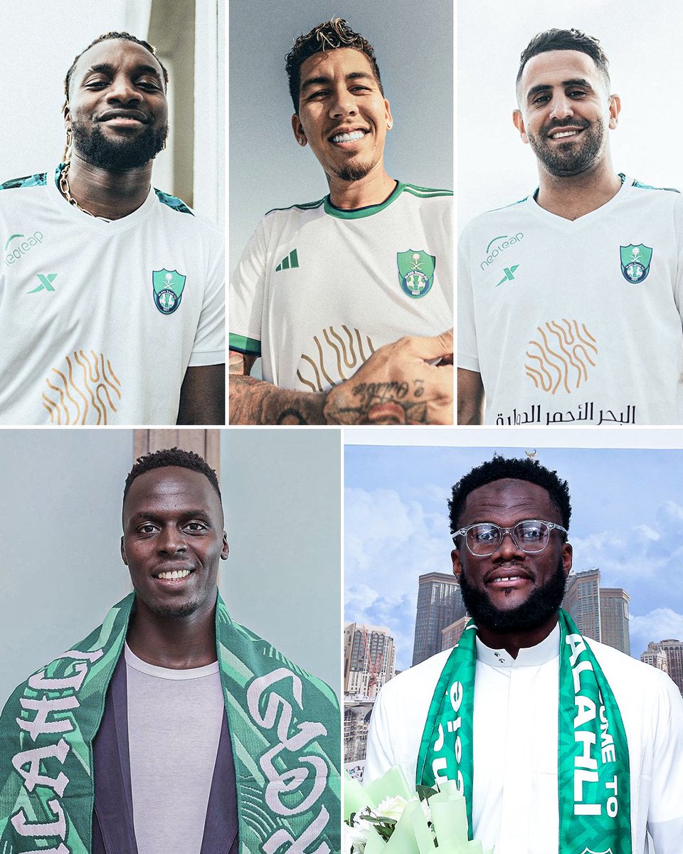 ESPNFC's tweet photo. Al Ahli have done some serious business this summer 🇸🇦💰 https://t.co/sRZMWySAPT