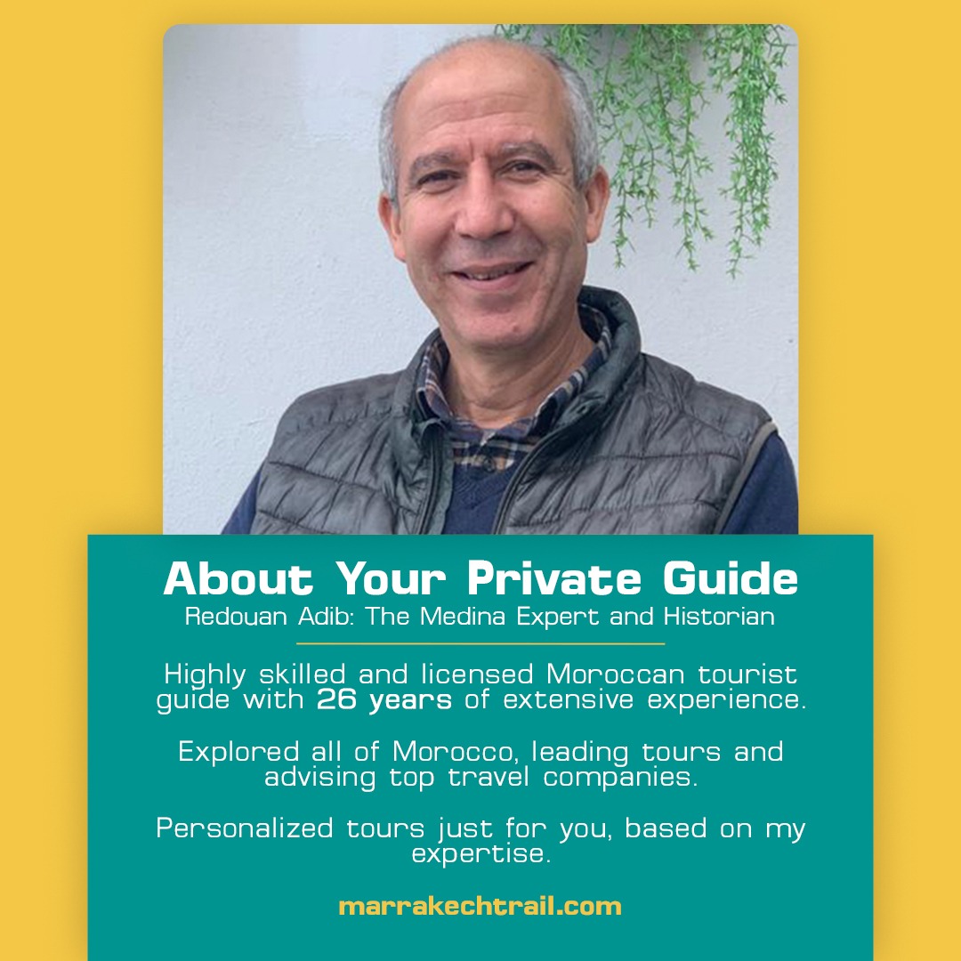 Marrakechtrail's tweet photo. Redouan Adib: The Medina Expert and Historian
I offer a wide variety of tours in and around the city as well as leading customized tours just to meet your specific needs.
#localguidemarrakech https://t.co/aYYDf6SJKd