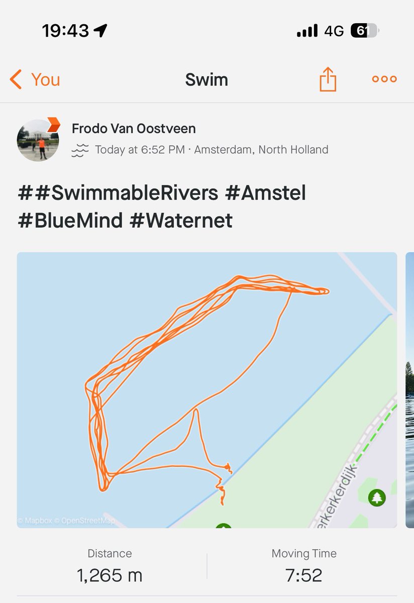 Frodo1977's tweet photo. Another day in the office @Waternet 💙 #SwimmableRivers #ValueWater #WaterCycle #CollectiveAction #BlueMind - countdown #AmsterdamCitySwim (03.09.2023) https://t.co/I9D4B3jgTc https://t.co/uOEwrsRDED