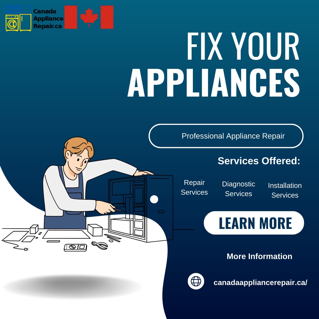 🔧 Is your appliance acting up again? Don't let it stress you out! Our expert team is here to provide reliable and quick repairs for all your appliances. From refrigerators to washing machines, we've got you covered. Contact us today for hassle-free solutions!