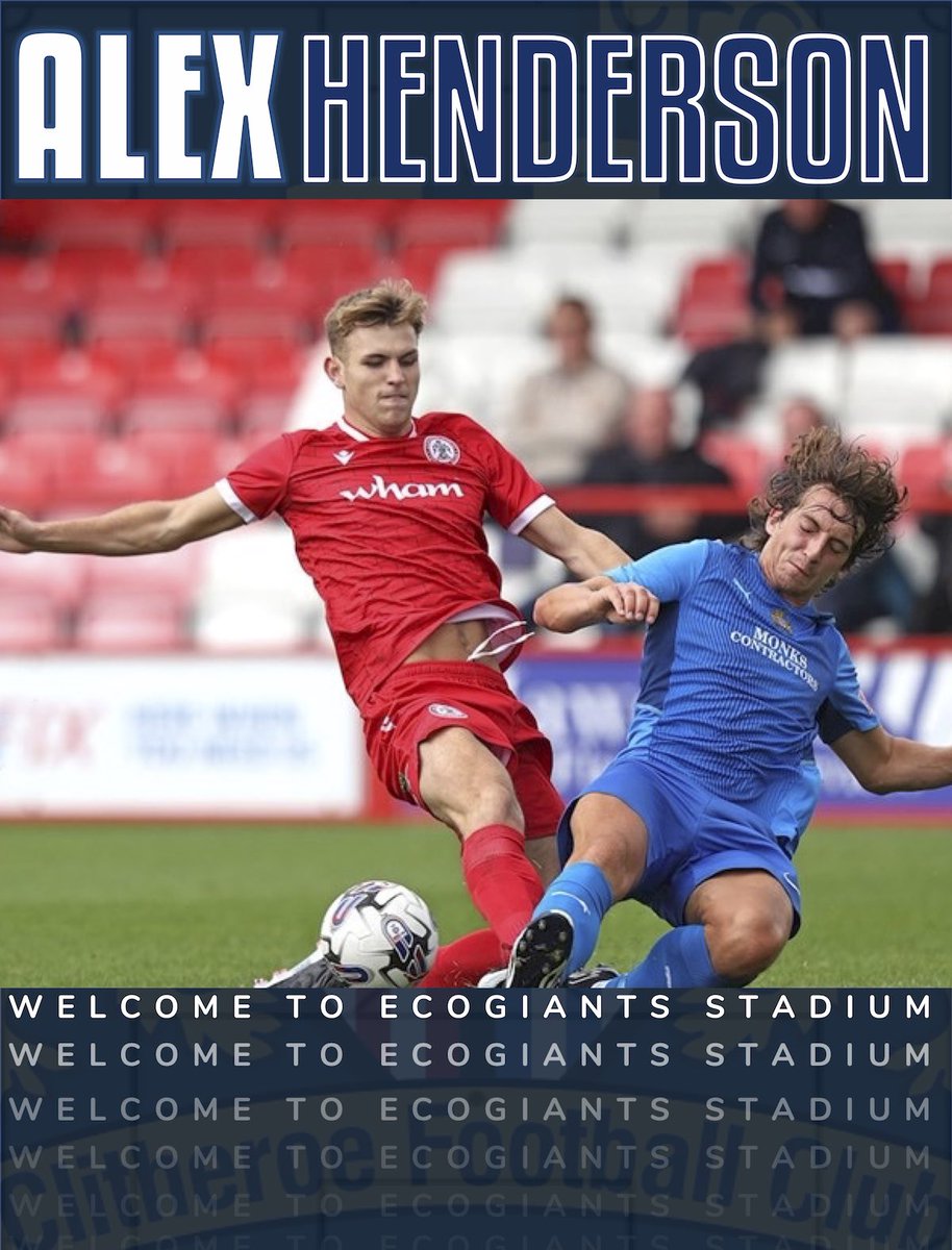 ClitheroeFC's tweet image. 💥 NEW SIGNING!! Alex Henderson joins the Blues from Accrington Stanley on an initial 28 day loan subject to F.A ratification.

Learn more about the versatile midfielder here 👉 clitheroefc.co.uk/news/professio…

#accrington #AccringtonStanley #clitheroe