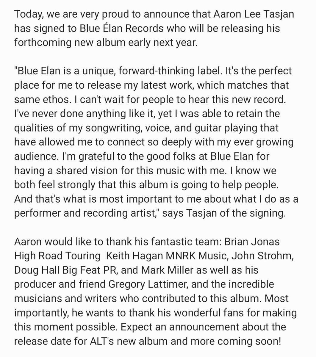 Aaron Lee Tasjan tweet media