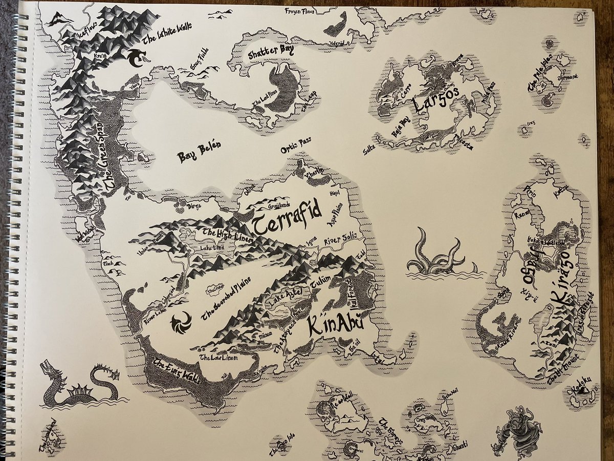 theshanecason's tweet photo. Just wrapped this lord of the rings inspired #DnD map for a friend. Not too shabby if I say so myself. #dndart #dndcommission https://t.co/MUcWe3Wpi3