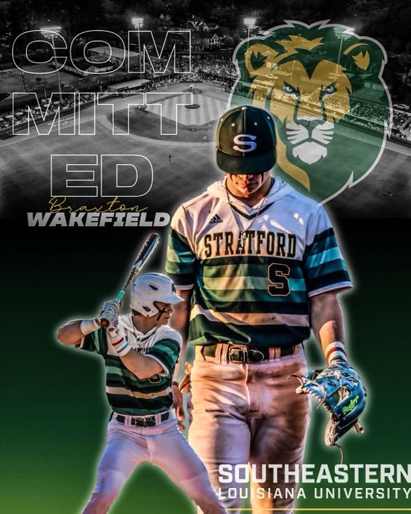 I am blessed and very exited to announce my commitment to SLU to continue my academic and athletic career. I would like to thank my family and my coaches that have helped me throughout this process! @LionUpBaseball @BobbyBarbier @RecruitMETx @2K23SHSBaseball