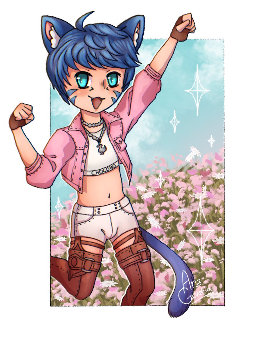 ArzGoretia's tweet photo. Happy birthday @XatAdaar >:3 🌸🌸🌸🌸 https://t.co/K1KYIsgHVa