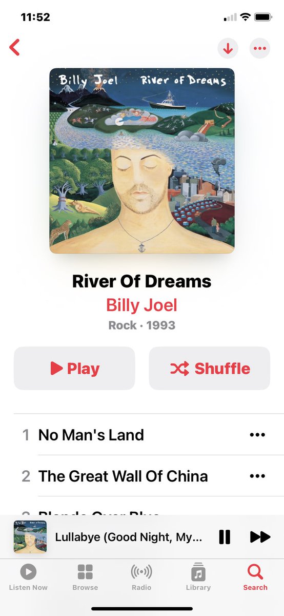 Morley_Scott's tweet photo. Letβs call it Billy Joelβs most recent album - released this day 30 years ago, River of Dreams. So, At least 30 years in the making - his next one will be so good. #ThereIsNoNextOne https://t.co/oDPNRVww2W
