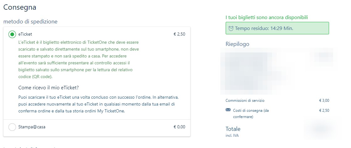 Pe46dro's tweet photo. @TicketOneIT sarei curioso di capire perché dovrebbero esserci dei costi in un e-ticket che é paragonabilissimo a stampa@casa e tieni il PDF sul cellulare invece del foglio di carta https://t.co/fCsihHKJSg