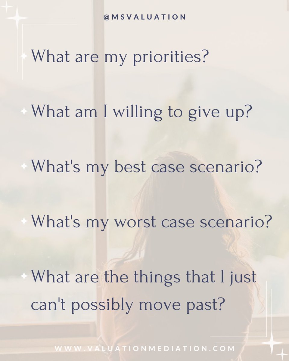 How can you start to prepare for divorce mediation? Here are some questions you can ask yourself before you begin the mediation process. #divorcemediation #divorcevaluation #mediationprep