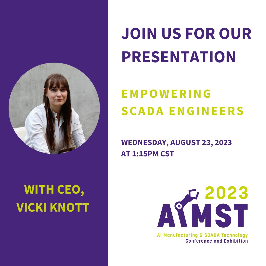 CruxOCM (@cruxocm) on Twitter photo During #AIMST2023, we will be delivering a presentation on our mission towards Empowering SCADA Engineers through our RIPA™ software.
Join <a href="/knottv/">vicki knott</a>, as she talks about how automation empowers SCADA Engineers for more safer and efficient operations.
#AIMST2023 During #AIMST2023, we will be delivering a presentation on our mission towards Empowering SCADA Engineers through our RIPA™ software.
Join <a href="/knottv/">vicki knott</a>, as she talks about how automation empowers SCADA Engineers for more safer and efficient operations.
#AIMST2023