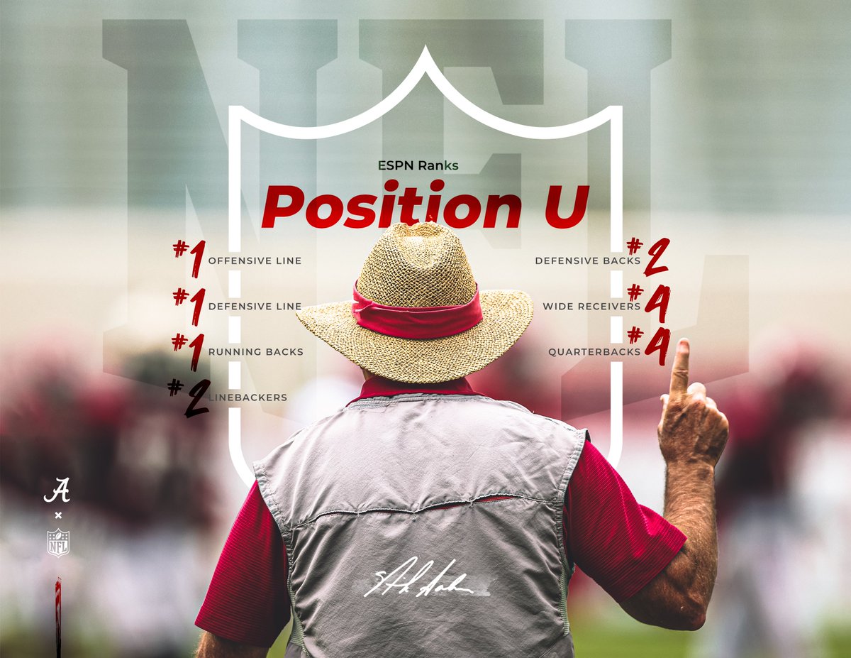 AlabamaFTBL's tweet photo. At Bama, it’s just DIFFERENT‼️
@ESPNCFB 

#RollTide https://t.co/65rmQvYfXF