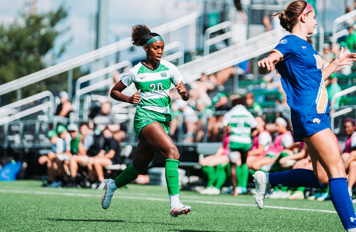 marshallu's tweet photo. After the Herd Women’s Soccer exhibition match last night, we’re ready for more action at the Vet!  ⚽ 🦬 https://t.co/SvJsuDNrVy