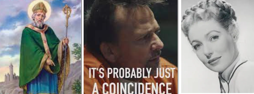 canadiandwnunda's tweet image. &quot;Probably just a coincidence...&quot; 😏 Sometimes, life&apos;s signs are too clear to dismiss. Let&apos;s not turn away from God&apos;s subtle hints in our journey. St. Patrick &amp;amp; Loretta Young, inspire us to see with eyes of faith.🍀🎬 #MovieMeetsFaith #SignsFromAbove #CatholicReflection #Nefarious
