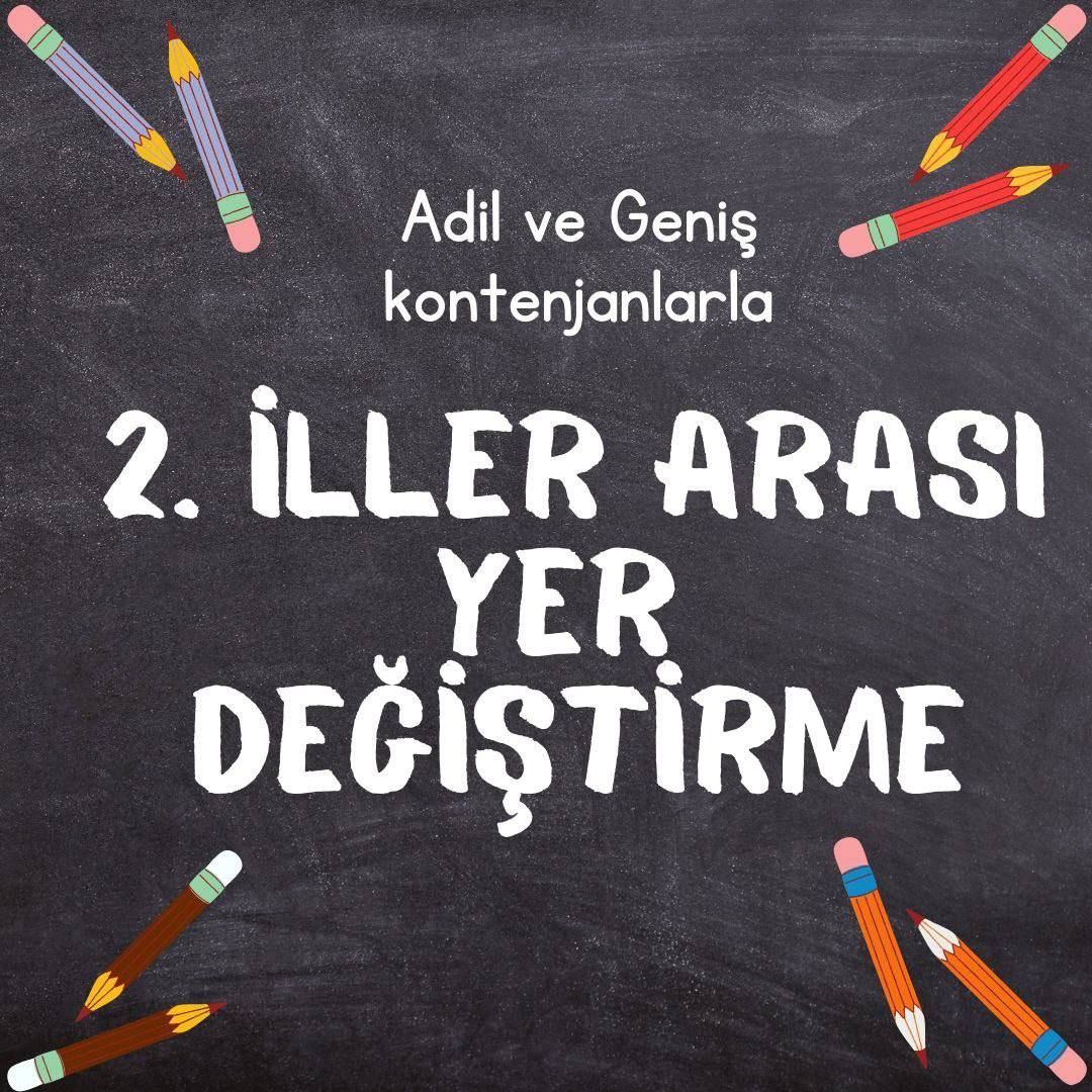#genişnormluikinciildışı

Depremzede öğretmenler için, yıllardır yer değiştirememiş öğretmenler için geniş normlu ildışı istiyoruz...

<a href="/Yusuf__Tekin/">Yusuf Tekin</a> <a href="/mebpgm/">Personel Genel Müdürlüğü</a> <a href="/tcmeb/">Millî Eğitim Bakanlığı</a>