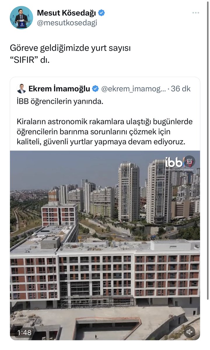 mrt_turkyilmaz's tweet photo. Şimdi sizlere CHP’li İBB yönetiminin ve meclis grubunun örnek bir ALGI yöntemini paylaşacağım.

Algı şöyle diyor:“ Göreve geldiğimizde yurt sayısı “SIFIR”dı.” 

Peki gerçekler ne diyor? 👇 https://t.co/fcz7AmdXU9