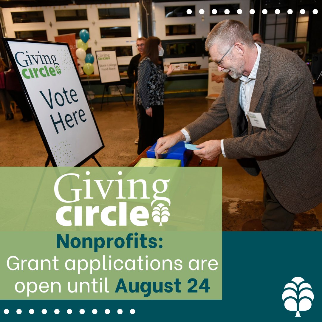 Attention nonprofits: we are still accepting Giving Circle grant applications! 

We encourage you to submit a proposal for a transformative community project and the chance to be awarded a $10,000 grant. 

Apply here before August 24: centre-foundation.org/granting-progr…