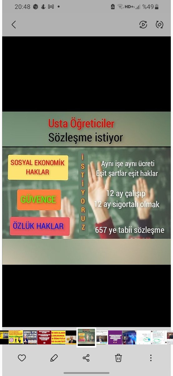 oyasunayoll's tweet photo. #USTAÖĞRETİCİDERSSAATİ 
ÖZLÜK HAKLARIMIZI İSTİYORUZ https://t.co/DkJovYXtFv