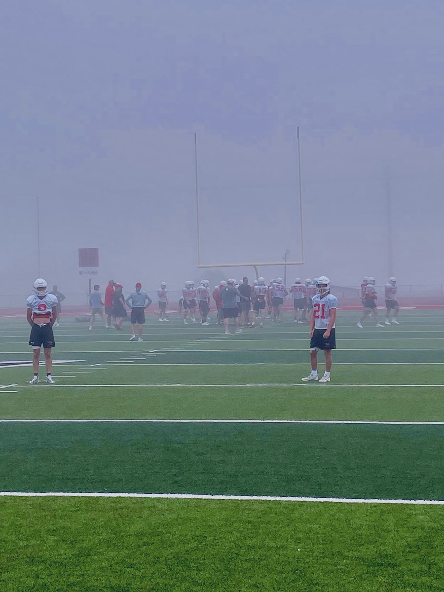 POTTSBORO_FB's tweet photo. ⏰⏰ 7am with the fog ⏰⏰ https://t.co/aZWmBksITY