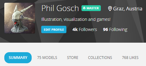 I hit 4k followers on <a href="/Sketchfab/">Sketchfab</a> / <a href="/fab/">Fab</a> without really noticing, thank you all very much! 🙇‍♂️