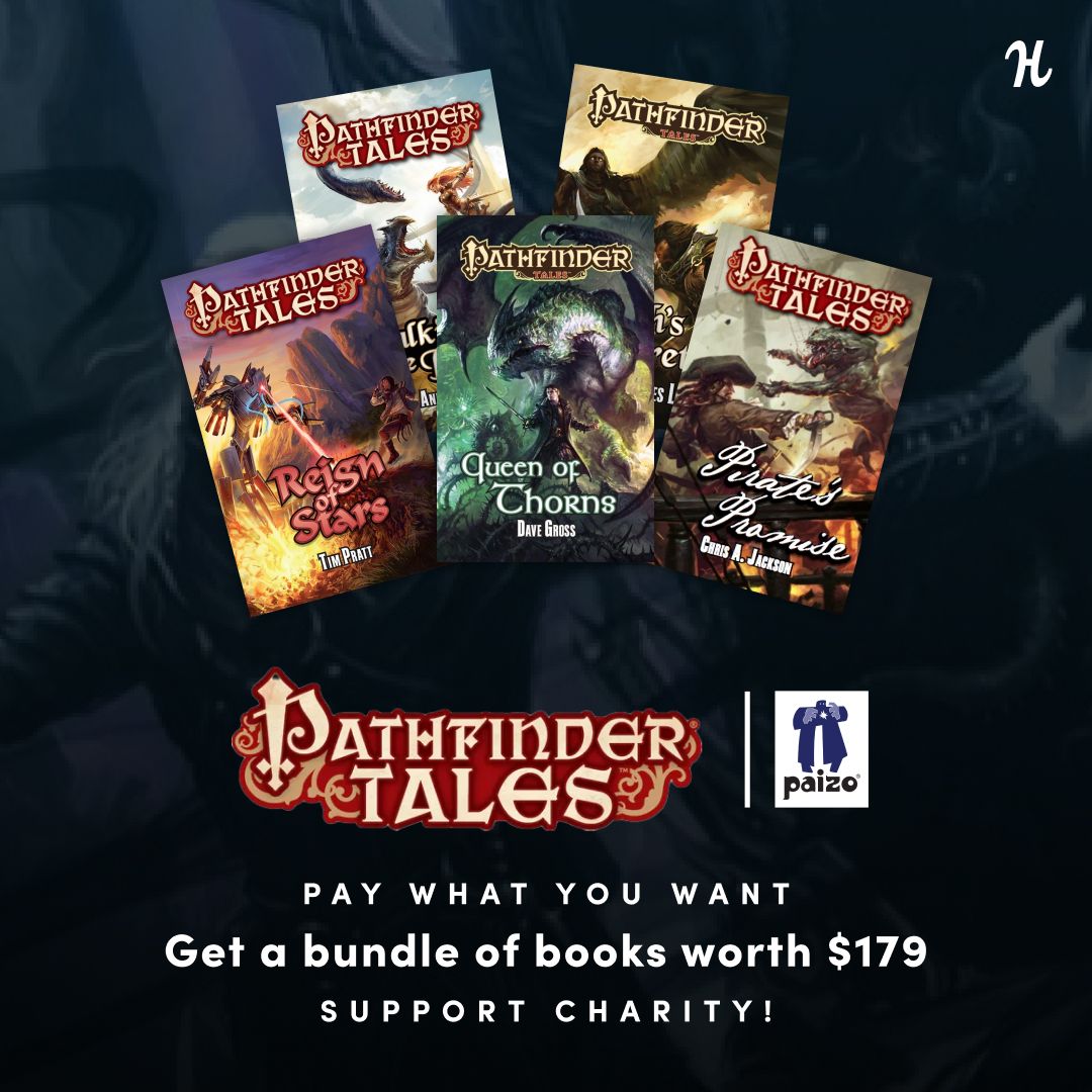 Get everything you need to play Pathfinder for $5 in this Humble Bundle