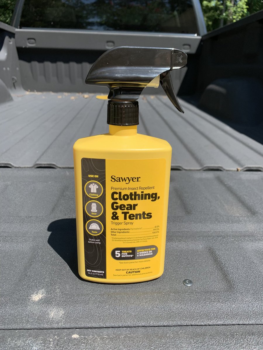 CampingandStuff's tweet photo. Important lessons learned is preparing gear for the hike. Had heard about @sawyerproducts #permethrin but had not used it. I wish I had tried it earlier. Stuff is amazing. 

Use link in my bio to find it online. 

#beginnerhiking
#appalachiantrail 
🪲#bugfree 
🏕️#camping https://t.co/BbhhGRd8I7