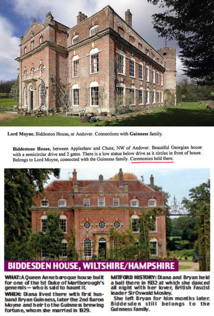 JozDire's tweet photo. @artisbrutal2021 #DianaMitford, #BryanGuinness #LordMoyne ex-wife, last #OswaldMosley's spouse who attended balls at Guinness #BiddesdenHouse named in #Rainslist as a place hosting satanic ceremonies
Mosley inhabited #DolphinSquare next to master spy #MaxwellKnight
https://t.co/c9nci8G9Mz https://t.co/SALDlka72X