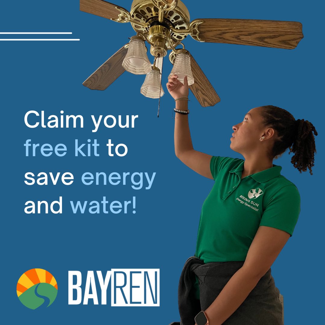 Calling all Bay Area residents! Complete Rising Sun’s 15-minute survey for a free energy and water efficiency kit! Get started today: bit.ly/GHCInterest2023