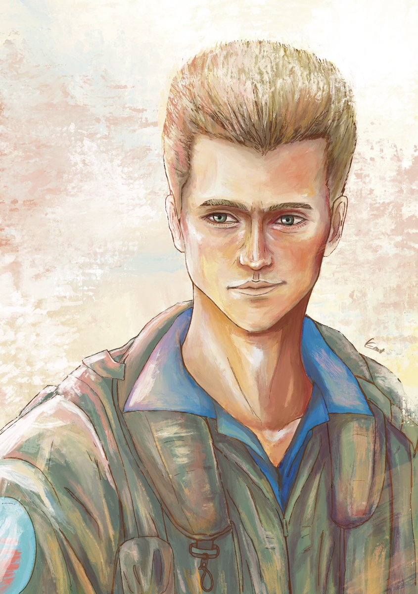 kiuklem's tweet photo. #icemav #topgun #iceman #maverick #fanart https://t.co/sGnqGRpMaW