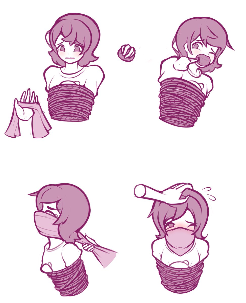 KSquad101's tweet photo. Poor Antho can’t seem to catch a break no matter what. Now his captors are coddling him :3

Realized I’ve never OTN gagged him before, and I need to fix that XD https://t.co/TdLMuGBGhq